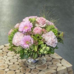 Coupe Pastel - Composition dans les tons de rose