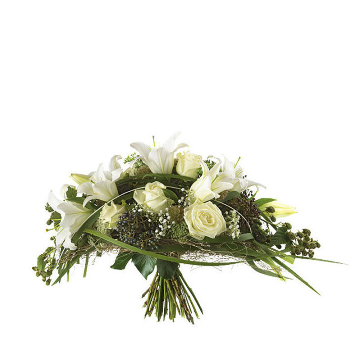 Victoire - Un beau bouquet blanc.