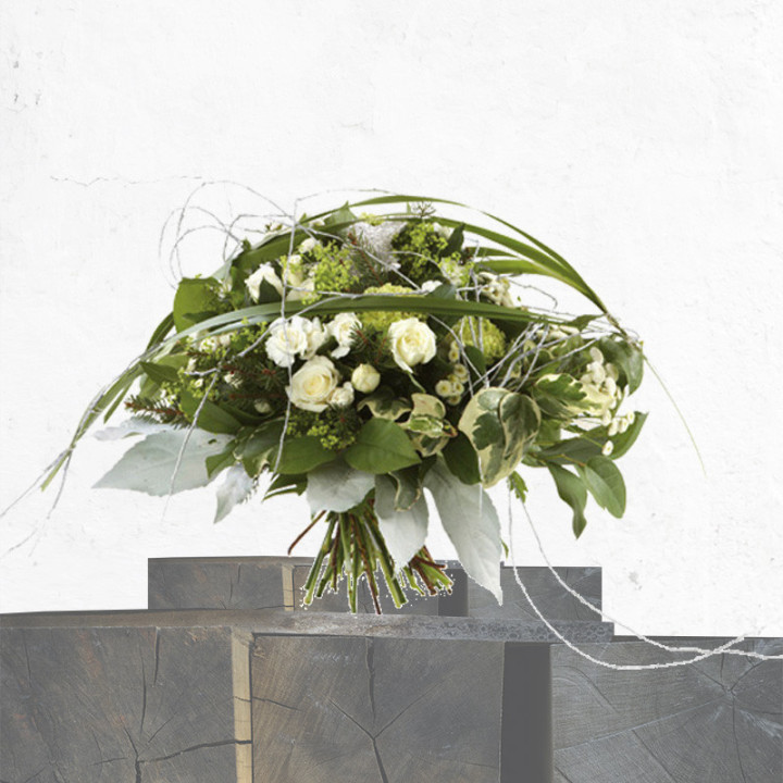 So chic - La volupté d'un bouquet blanc