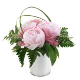 La Reine - De belles pivoines pour un bouquet tout en beauté.