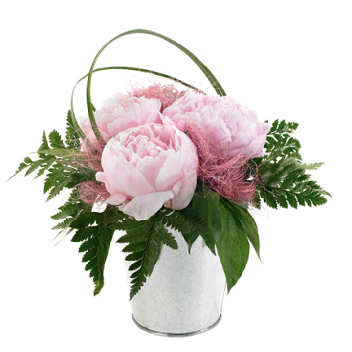 La Reine - De belles pivoines pour un bouquet tout en beauté.