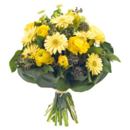 Lisa - Un bouquet aux couleurs du soleil.