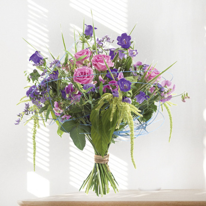 Bohème Chic - Des fleurs d’été éclatantes dans des couleurs acidulées.
