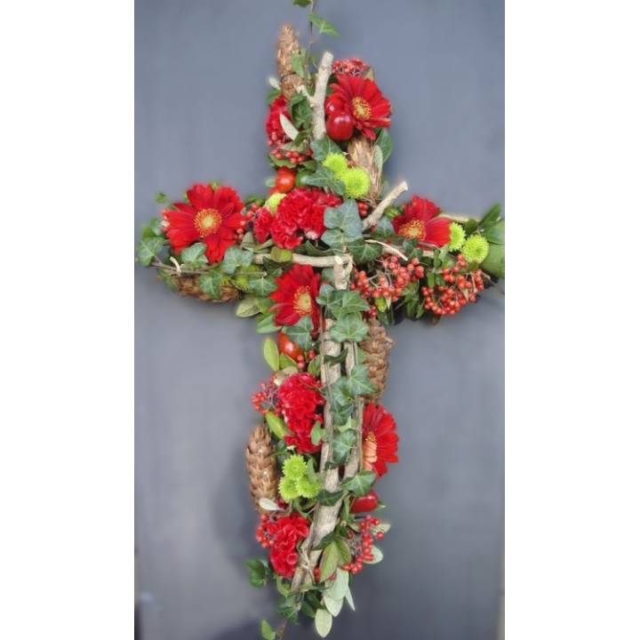 Manille - Croix rouge et verte.
