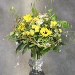 Summer - Bouquet tons de jaune.